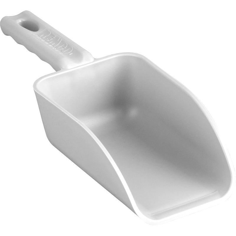 Remco Vikan 63005 Color-Coded Plastic Hand Scoop - BPA-Free Food-Safe Kitchen Utensils, Restaurant and Food Service Supplies, 16 oz, White - Image 1